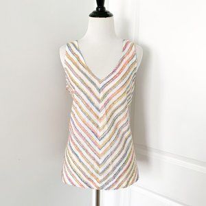 Lou & Grey Rainbow Stripe Top